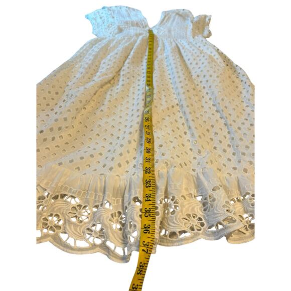 Forever That Girl White Eyelet Dress - Size S - Picture 11 of 15